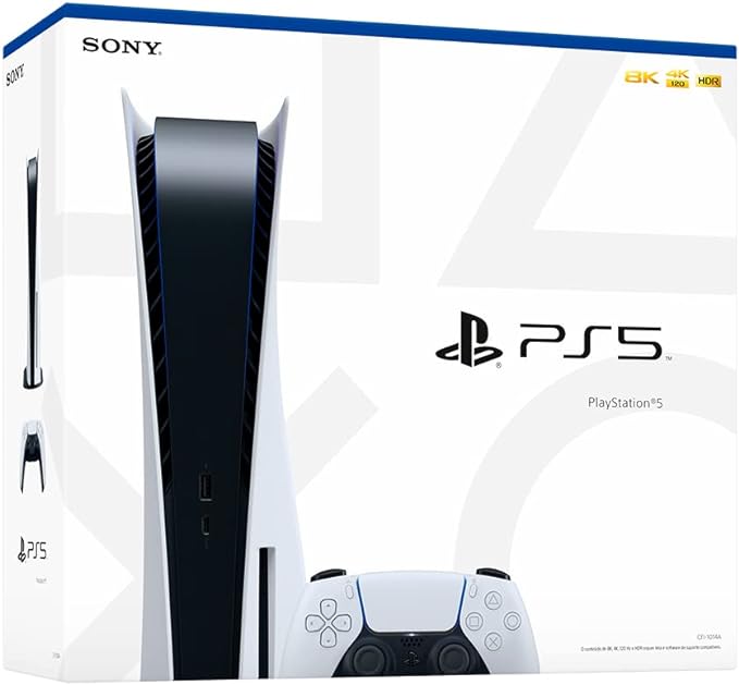 Console Playstation 5 Sony, SSD 825GB, Mídia Física, Branco