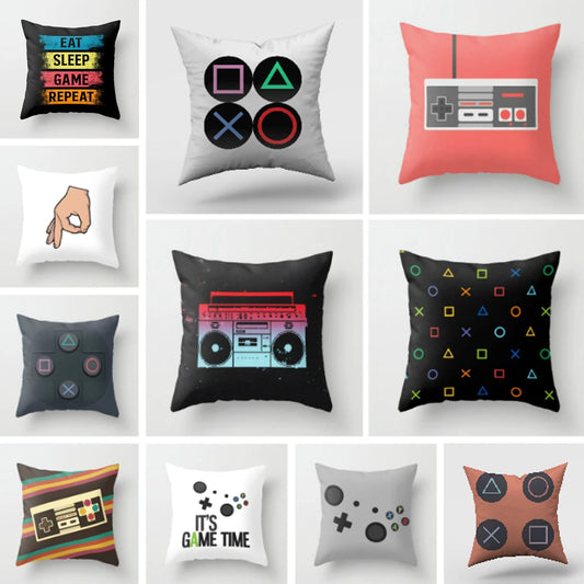 Almofada Vintage, Decorativa, Games